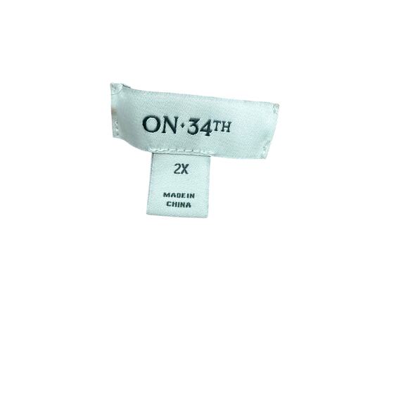 Macy's On 34th Plus Sweater sz 2X Soft Stretch NEW #G712 - Picture 6 of 7